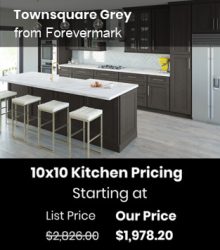 Forevermark Townsquare Grey Waverly Cabinets
